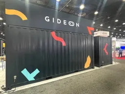 60x50 Island booth design by Exhibit Potential